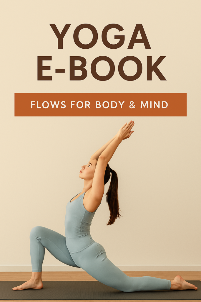 Example Canva yoga flow template created for a digital product.