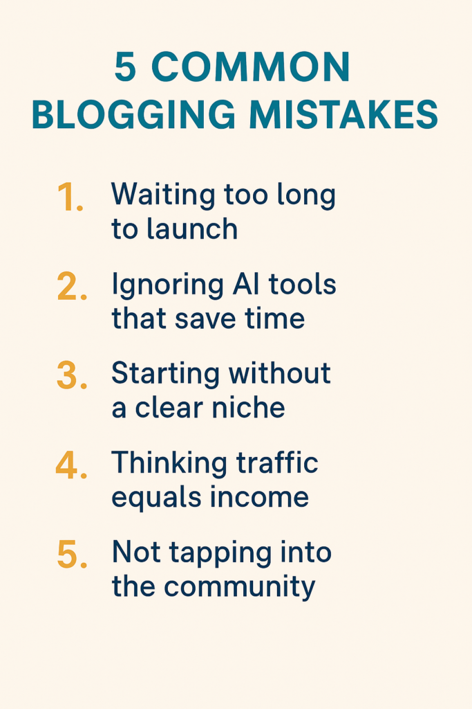 what is blogging used for and 5 common blogging mistakes