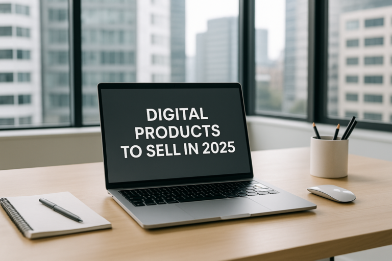 Digital Products to Sell in 2025 (Beginner-Friendly Ideas That Work)